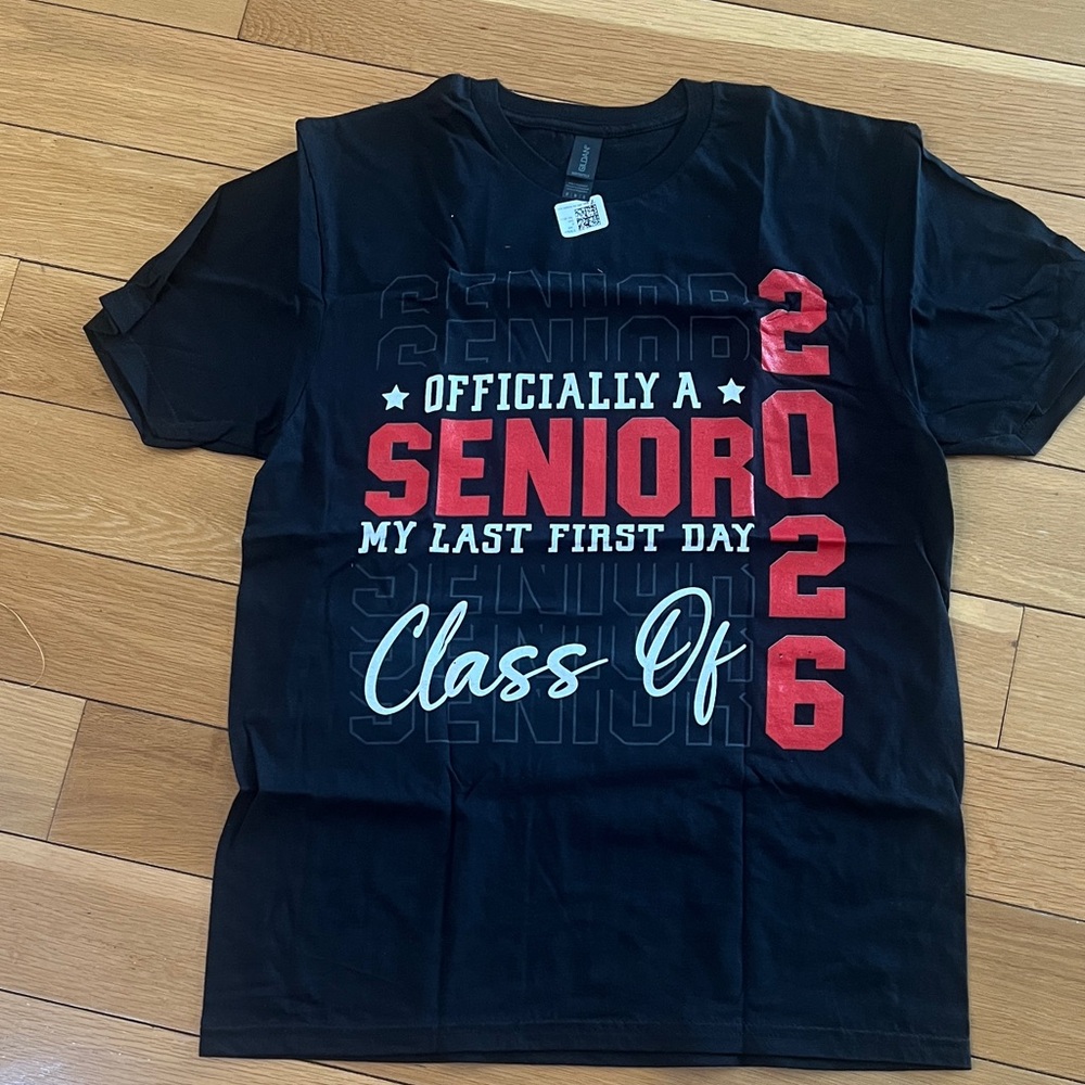 Gildan Black Senior Class of 2026 Tee